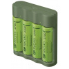Nabíječka baterií GP Everyday B421 + 4× AA ReCyko 2700 + USB 1604842110