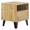 Tempo Kondela Nočný stolík, dub artisan, BOGAN NEW 1S