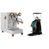 Lelit MaraX3 PL62X3, white + Rocket Espresso SPLUGA, black
