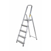 DRABEST Rebrík AL 5 jednostranný s madlom / schodíky 1 x 5