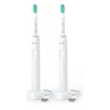 Philips Súprava sonických zubných kefiek HX3675/13 Series 3100, biela