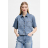 Rifľová košeľa Guess Jeans W5GH0F.D5M81 modrá L
