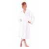 Detský bambusový župan Sauna s kapucňou Baby Sauna Baby White dětské č.128