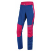 Dámske softshellové nohavice Husky Kala L pink/blue, XXL