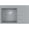 Franke Centro Fragranitový drez CNG 611-78 TL/2, 78x50 cm, sivý kameň 114.0637.516