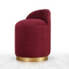 Taburetka Dover Claret Red