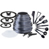 Sada hrncov - Kvetináče Panely Kit TEFAL Ingenio 2x titaničitý (Sada hrncov - Kvetináče Panely Kit TEFAL Ingenio 2x titaničitý)