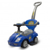 Detské odrážadlo s vodiacou tyčou 3v1 Baby Mix Mega Car modré