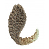 Ariel brčky kučeravé Crochet Braids blond ombré T042: 75cm 300g