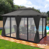 Predajný stan, altánok - ZÁHRADNÝ PAVILÓN 3x4 Steny