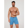 Pánske bavlnené trenky Cornette Comfort 002/343 S modrá