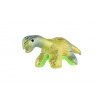 Teddies Dinosaurus plněný pískem - 320 g - mačkací antistresový látka - 22 cm