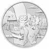THE PERTH MINT SIMPSON Marge and Maggie streiborná zberateľská minca 1oz