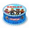 Veľký set na tortu POPLATOK ROBLOX + 2 OBVODY