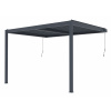 Bioklimatická pergola G21 Trenton Premium 4x3 m, antracitová hliníková