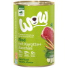 WOW Hovězí s karotkou Adult 400 g