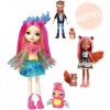 MATTEL Enchantimals set bábika / figúrka 15 cm + zvieratko 4 druhy