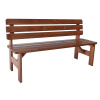 ROJAPLAST Viking Lavica záhradná 180 cm, hnedá ROJAPLAST 151/14