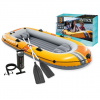 Inflatable boat Challenger 3, 3-person, with pump and 2 oars, INTEX, 66313