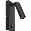 TK Lighting Enzo nástenná lampa 1x3 W čierna 4484