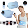 Fitness opasok na chudnutie modrý s vyhrievaním a 12 EMS programami