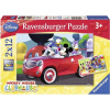 Ravensburger Mickey Mouse s přáteli 2 x 12 dielov