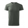 Tričko Basic 129 - 3XL, 67 - tmavá bridlica