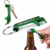 Kľúčenka Otvárač na pivo, fľaše a plechovky - Gardenko - Kovový 3v1