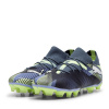 Puma Future 7 Match Womens Firm Ground Football Boots Grey/White/Grn 3 (35.5)
