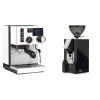 Rancilio Silvia BC PID, white + Eureka Mignon Classico, CR black