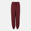 Slazenger Closed Hem Fleece Pants Womens Burgundy 8 (XS)