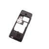 Střední kryt Nokia 206 Black černý Dual SIM