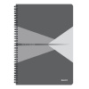 Blok Leitz Office Card A4 90 listov linajkový sivý