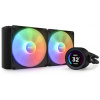 NZXT vodný chladič Kraken 280 ELITE RGB / 2x140mm RGB fan / 4-pin PWM / LCD disp. / 6 rokov