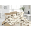 Flanelové obliečky Florella Pluma Beige 70x90 + 140x200 cm - Florella