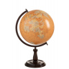 J-Line by Jolipa Dekorácie glóbus na drevenom podstavci Ochre large - 33*30*52 cm - J-Line by Jolipa