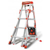 LittleGiant Hliníkový rebrík SELECT STEP™, nastaviteľný s pracovným stolíkom