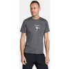 Kilpi GAROVE-M Pánske funkčné triko TM0306KI Tmavosivá XS