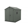 Záhradný domček Keter Darwin 6 x 8 zelený, s podlahou 259003