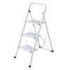 DEMA Skladacie schodíky 3-stupňové, biele