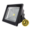 Solight WM-30W-E LED vonkajší reflektor, 30W, 2100lm, AC 230V, čierna