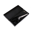Krajčírske nožnice PIN dĺžka 25; 28 cm v krabičke - (25 cm) čierna