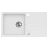 Alveus GALAPAGOS kuchynský granitový drez so sifónom 77x43 - G-11 White 1100882