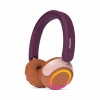 Philips bezdrôtové slúchadlá pre deti s LED osvetlením fialové TAK4200MP