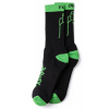 ponožky PITCHA FINGER BLACK/GREEN S/M
