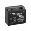 Motobatéria 12V, YTX20L, 18,9 Ah, 270A, bezúdržbová MF AGM 175x87x155, YUASA originál (aktivovaná vo výrobe)