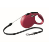 Flexi Nové Classic vodítko M 5m Červené 20kg
