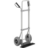 Hliníková rudla na vrecia ,lopata š x h 450 x 160 mm, čierna EUROKRAFTpro
