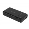 Powerbanka 30000mAh KRUGER &MATZ KM0907, Li-pol, čierna