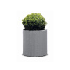 Kvetináč Keter Cylinder L Silver Grey 610101